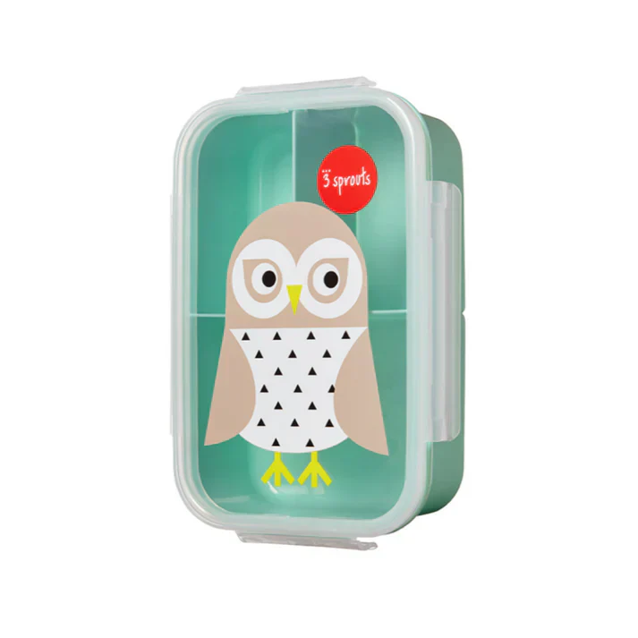 3 Sprouts - Owl Bento Box, Each
