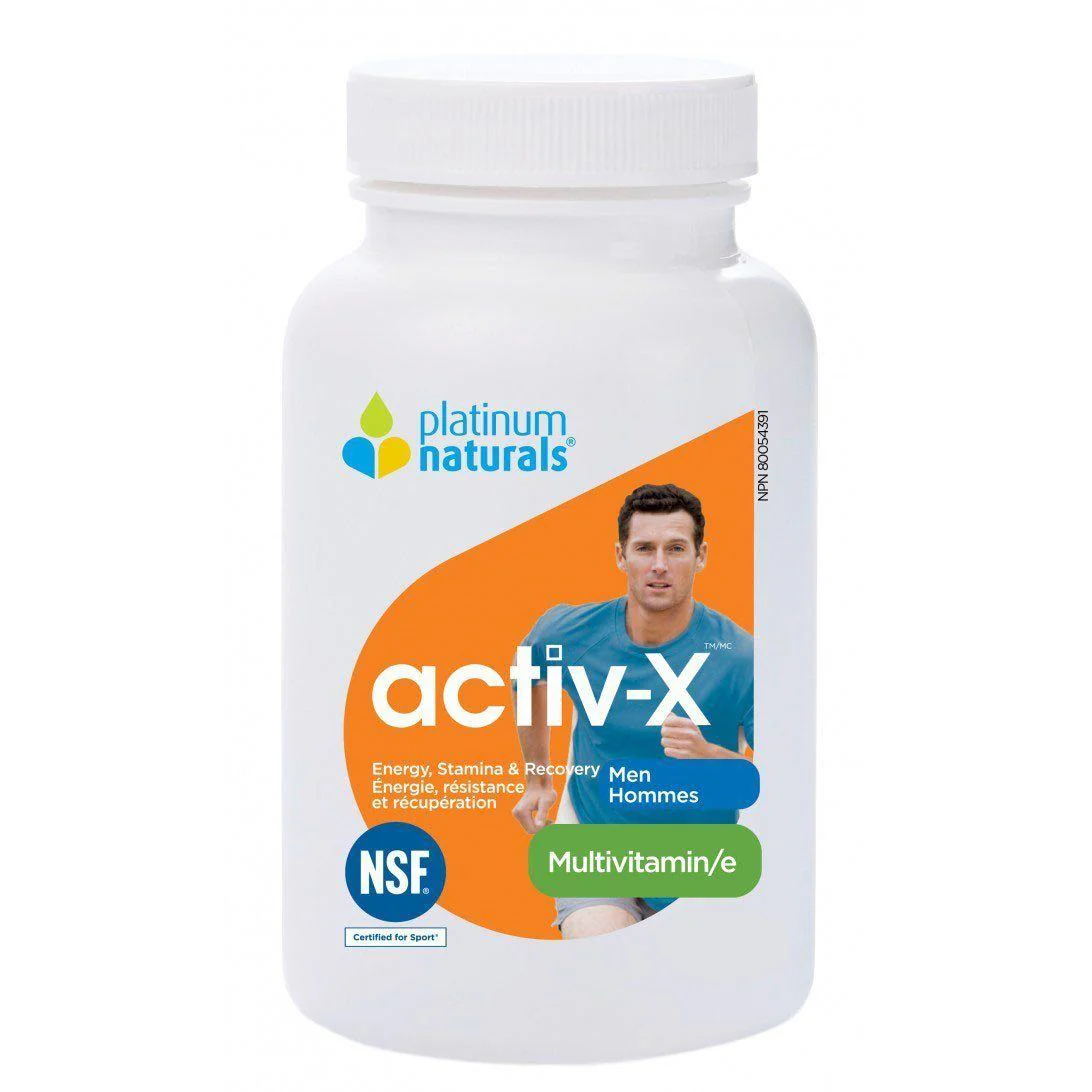 Platinum - Activ-X for Men, 60 Caps