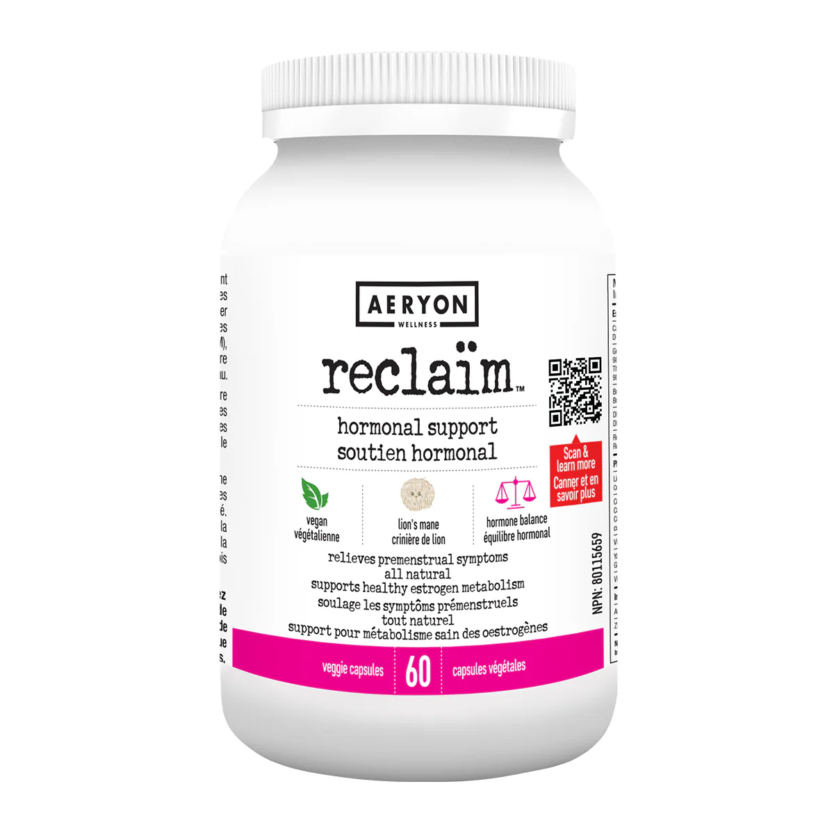 Aeryon Wellness - Reclaim, 60 Caps