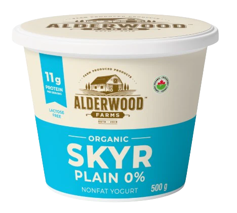 Alderwood - Organic Skyr - Plain 0%, 500 g