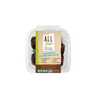 All Free - Allergen Friendly Double Chocolate Chip Brownie Bites, 5x48 g