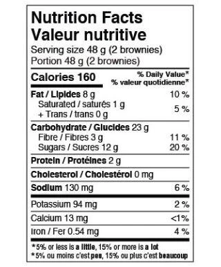 All Free - Brownie Bites, Sea Salt Caramel, 5x48 g - Image 2