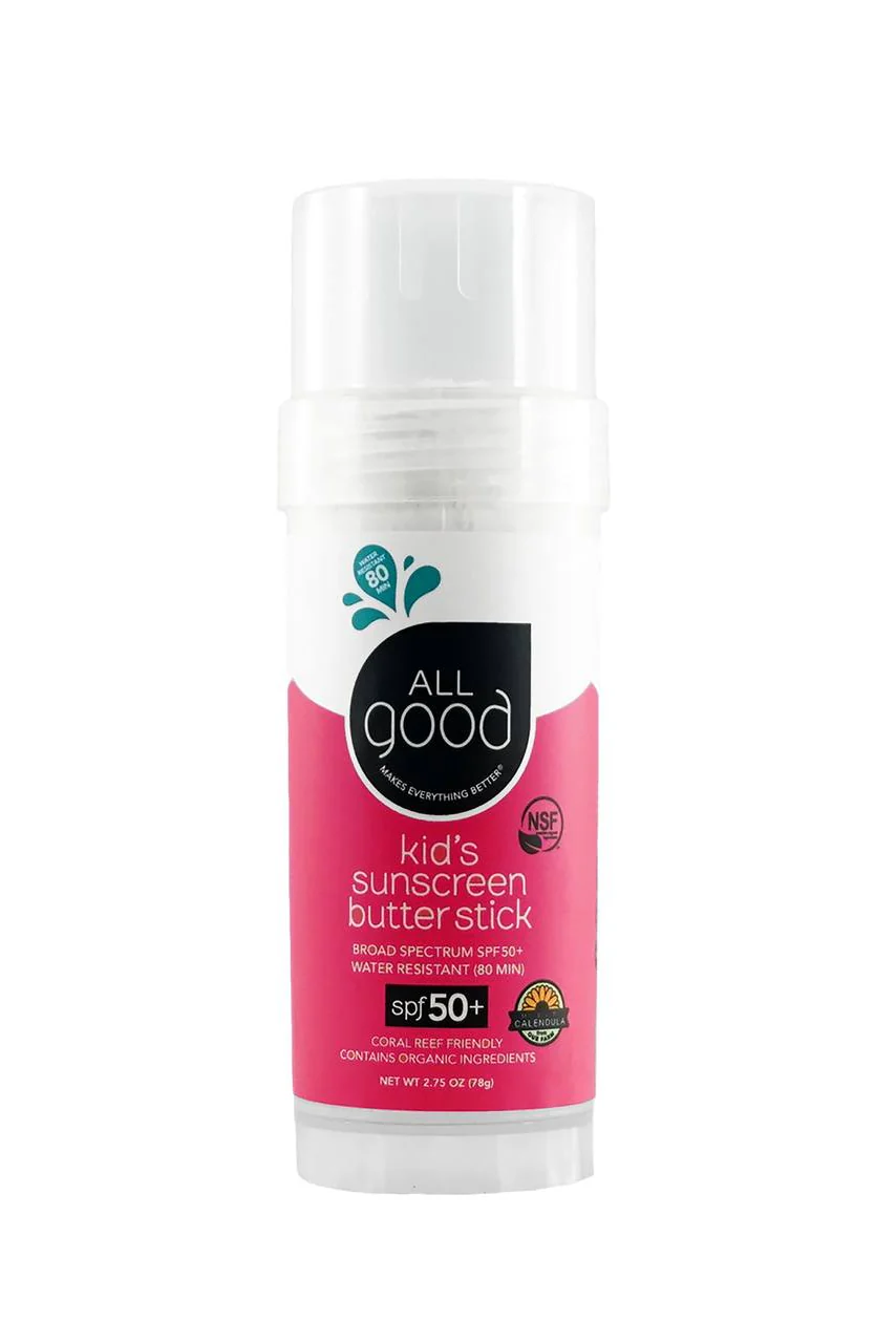 All Good SPF 50 Kids' Sunscreen Butter Stick, 57g