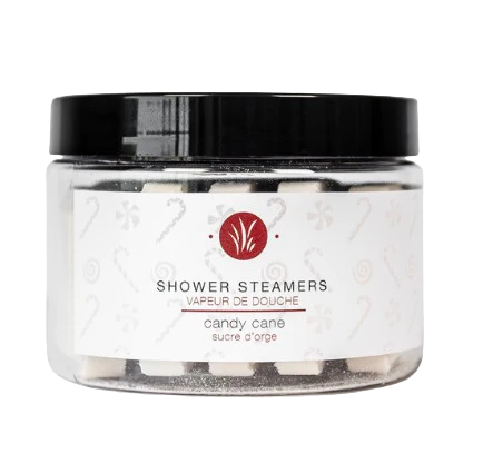 All Things Jill - Candy Cane Shower Steamers, 8 Count