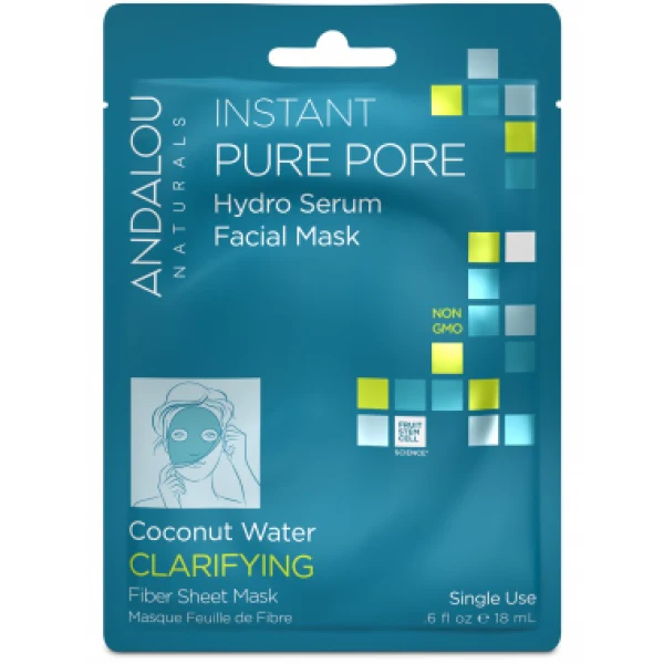 Andalou Naturals - Facial Sheet - Clarifying, 18ML