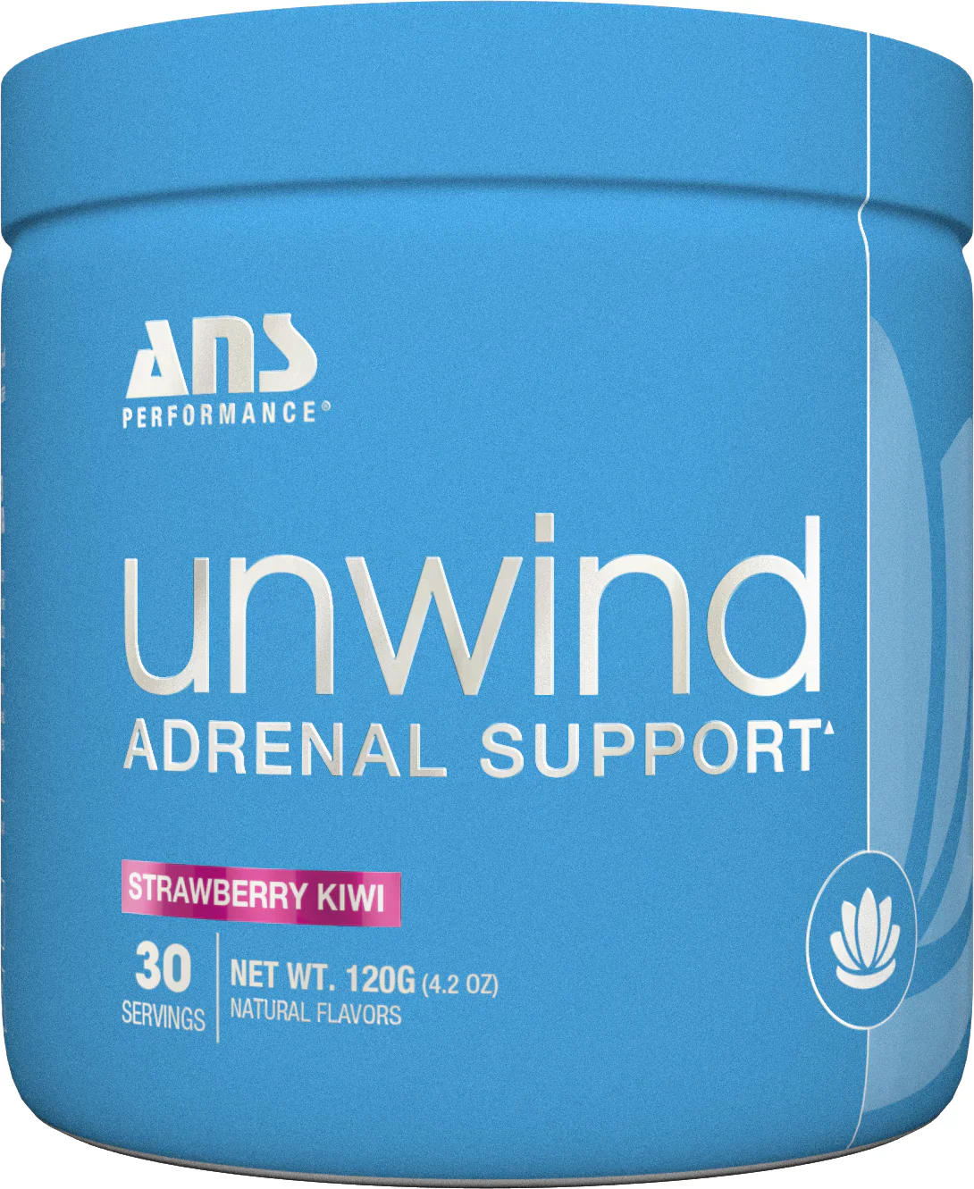 ANS Performance - UNWIND Adrenal - Strawberry Kiwi, 120 g
