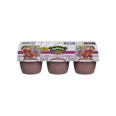 Applesnax - Field Berries Applesauce, 6x113 g
