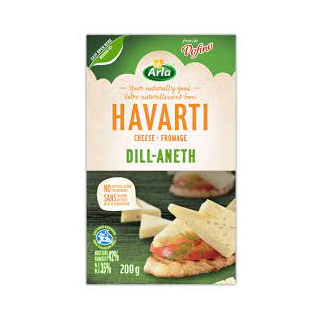 Arla - Castello Havarti Cheese with Dill, 200 g