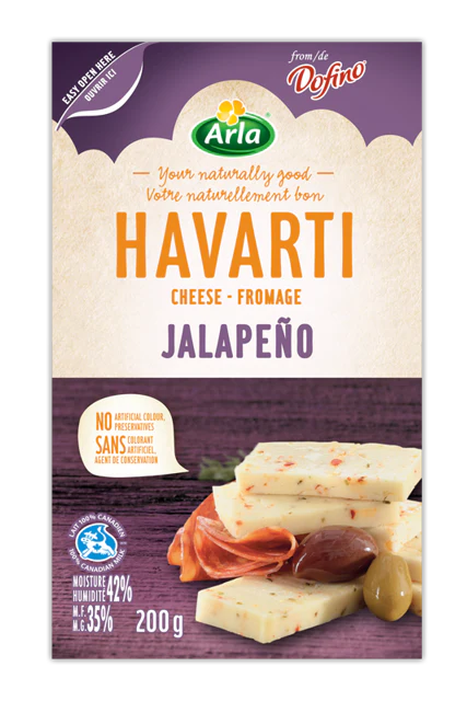 Arla - Castello Havarti Jalapeno, 200 g
