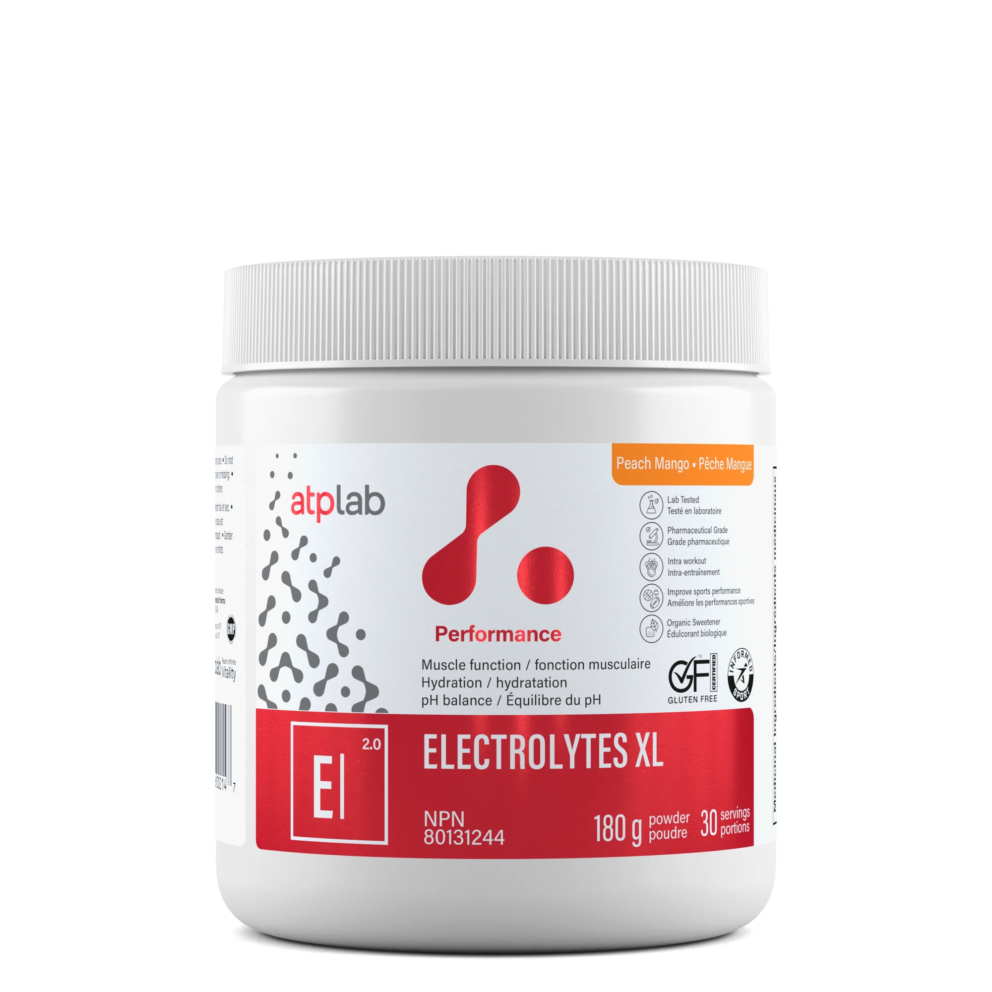 ATP - Electrolytes XL Peach Mango, 180 g