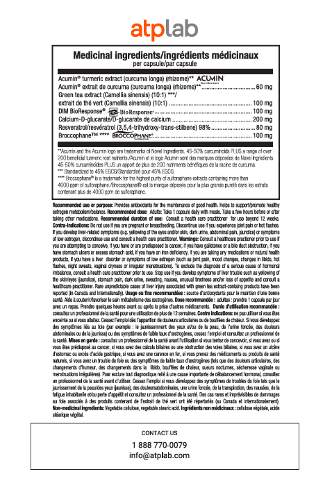 ATP - Estro Control, 30 Capsules - Image 2