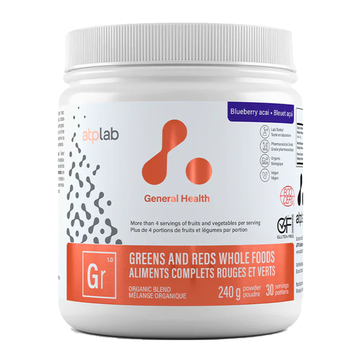 ATP - Greens & Reds WFoods Bberry Acai, 240 g