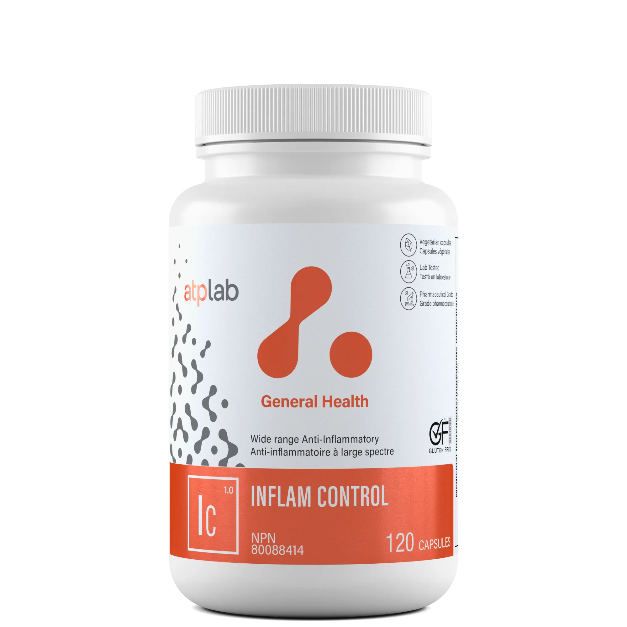 ATP - Inflam Control, 120 Capsules