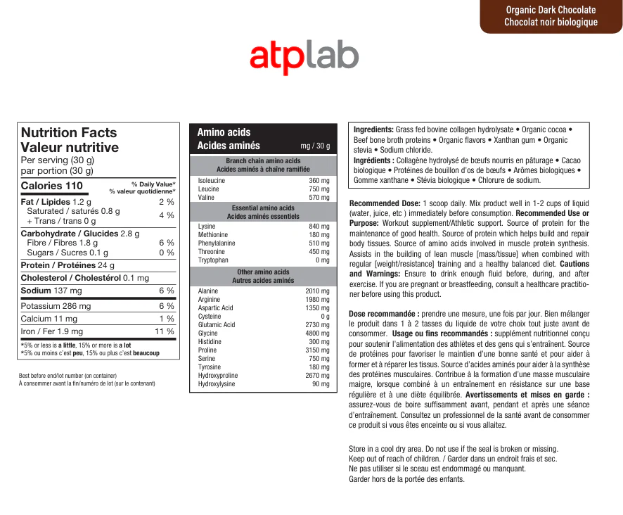 ATP - Supreme Beef Protein Chocolate, 1.6 kg - Image 2