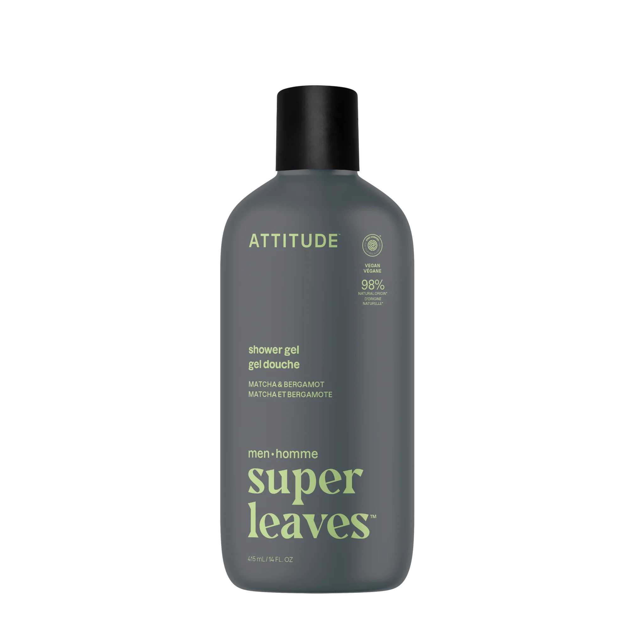 Attitude - Body Wash - Matcha & Bergamot, 415 mL