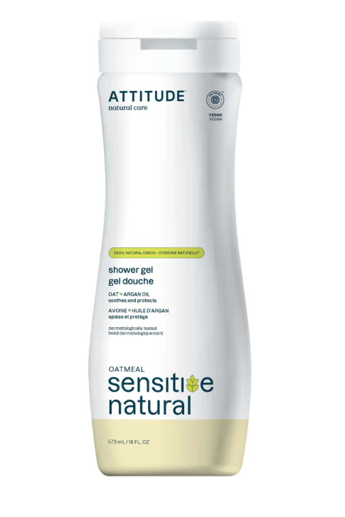 Attitude - Sensitive Body Wash - Argan, 473 mL