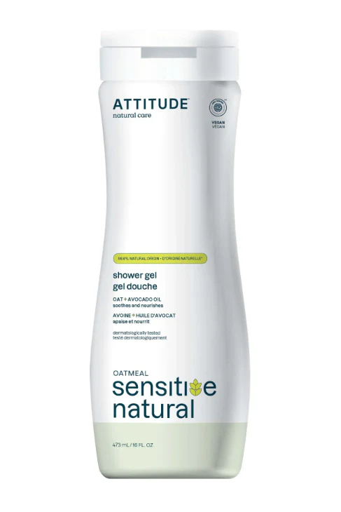 Attitude - Sensitive Body Wash - Avocado, 473 mL