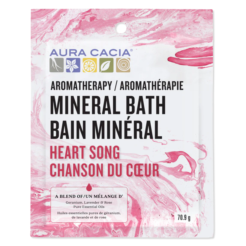 Aura Cacia - Heartsong Mineral Bath, 71 g
