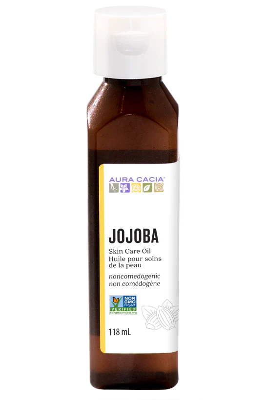 Aura Cacia - Jojoba Skin Care Oil, 118 mL