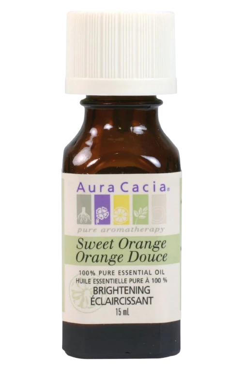 Aura Cacia - Sweet Orange Oil, 15 mL