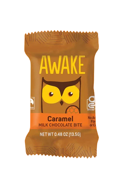 Awake Chocolate - Caramel Milk Chocolate, 13.5 g