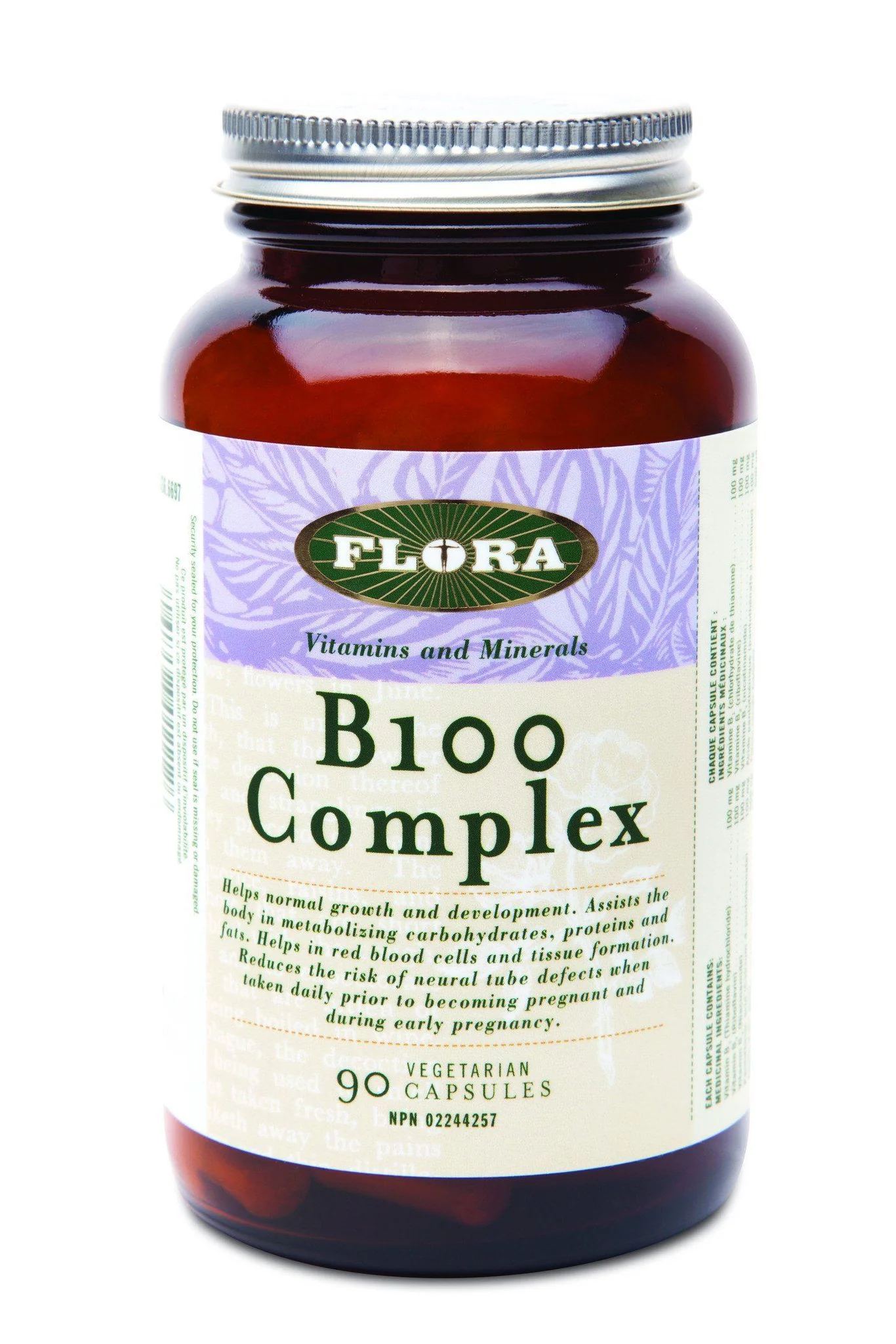 Flora - B 100 Complex, 90 caps - Image 2