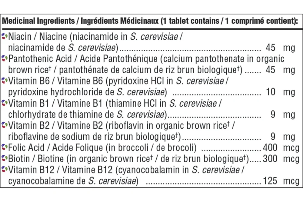 Mega Food - Balanced B Complex, 72 Tablets - Image 2