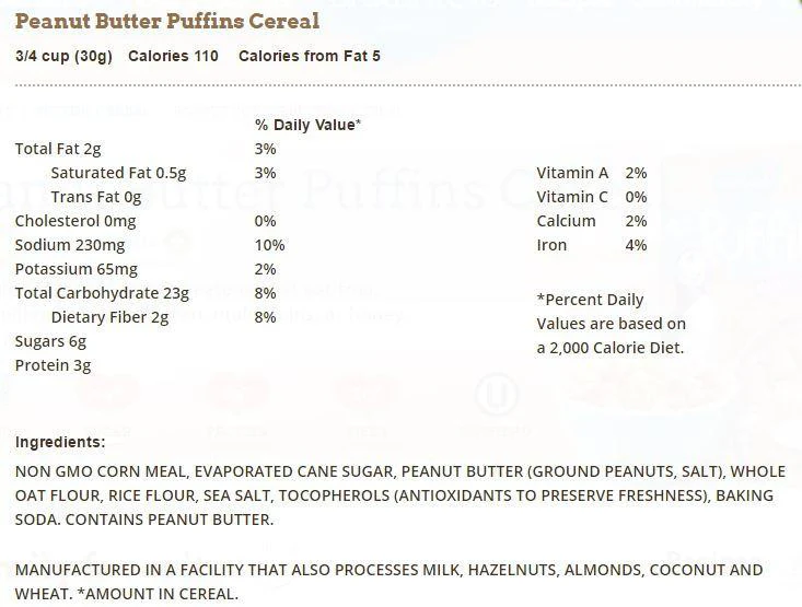 Barbara's Bakery - Peanut Butter Puffins - 312 g - Image 2
