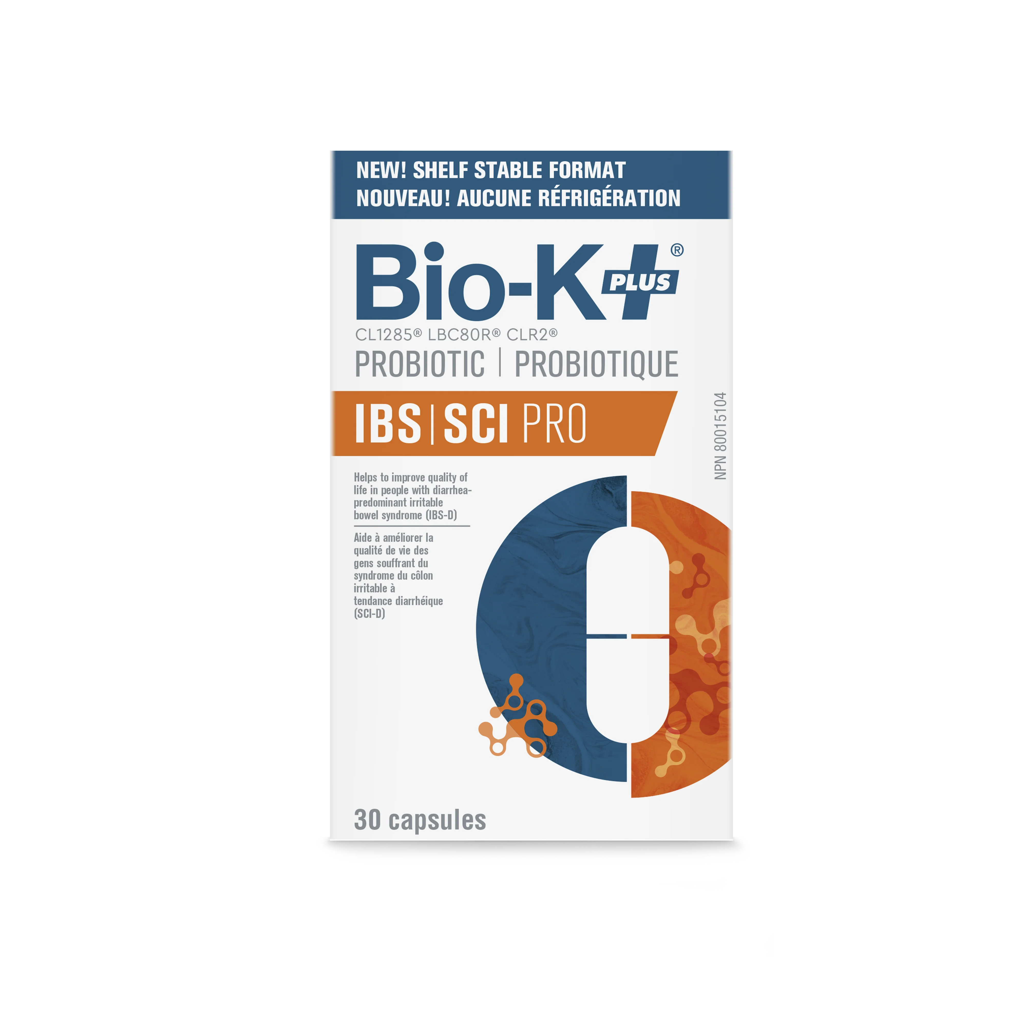 Bio-K + - IBS Pro 50B, 30 Caps