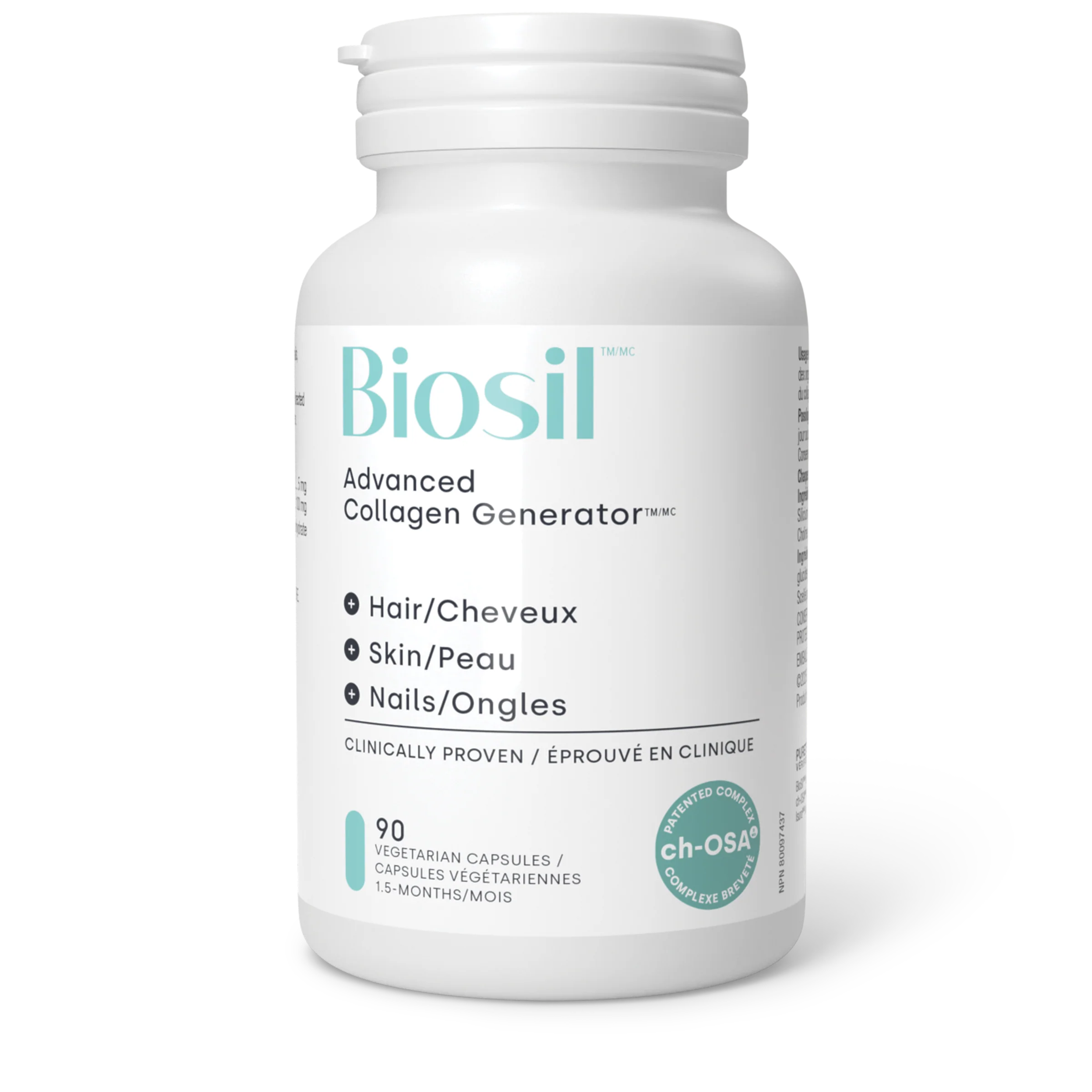 Preferred Nutrition - Biosil Advanced Collagen Generator, 90 Caps