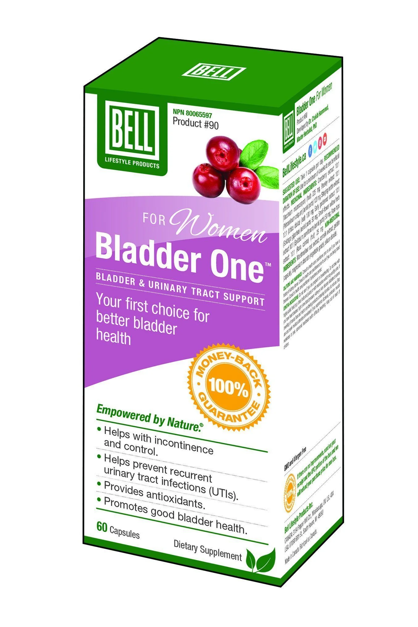 Bell - Bladder & Yeast Infection, 60 Caps