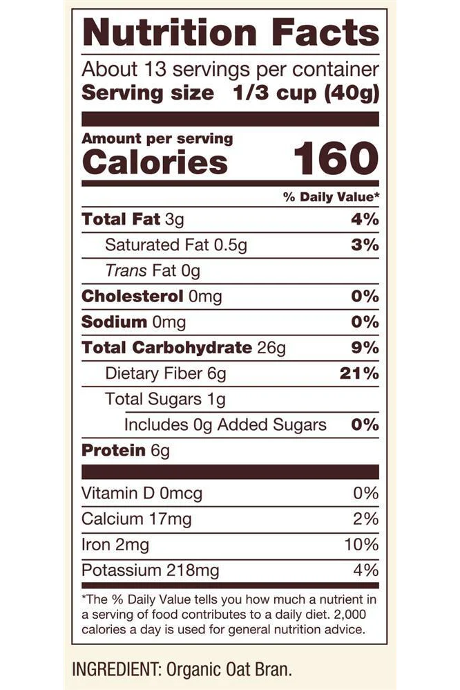 Bob's Red Mill - Organic Oat Bran Cereal, 510 g - Image 2