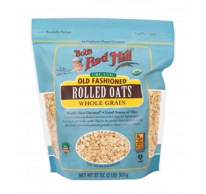 Bob's Red Mill - Organic Old-Fashioned Rolled Oats, 907 g