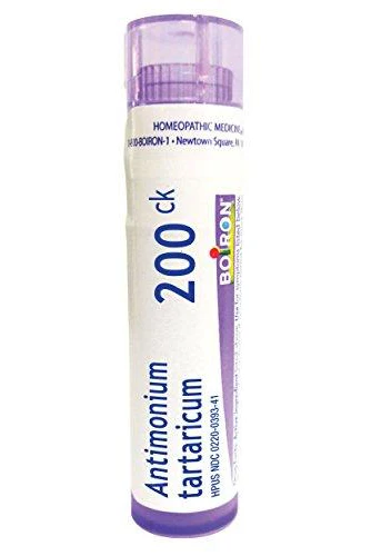 Boiron - Antimonium Tartaricum 200CH, 80 pellets
