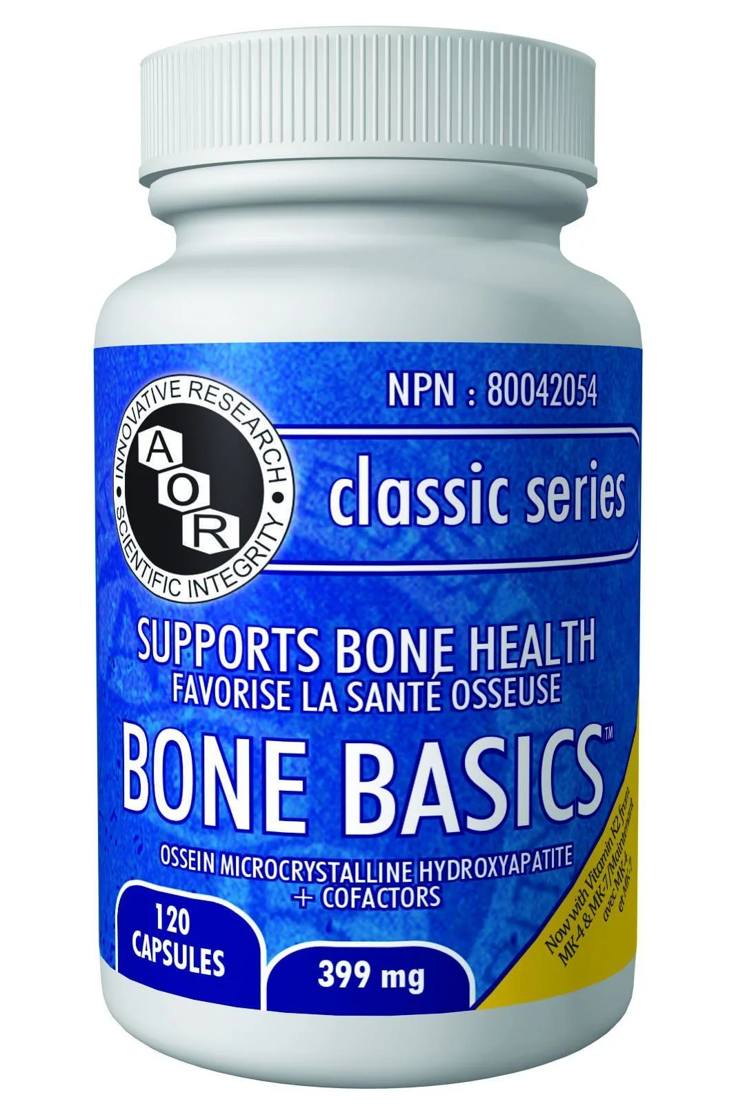 AOR - Bone Basics, 120 Caps