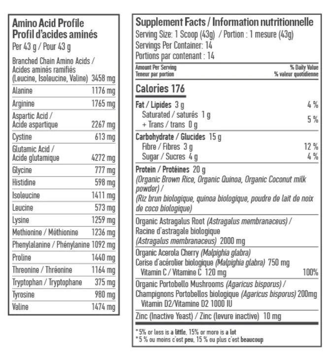 Botanica - Perfect Protein Elevated Immune Support, 602g - Image 2