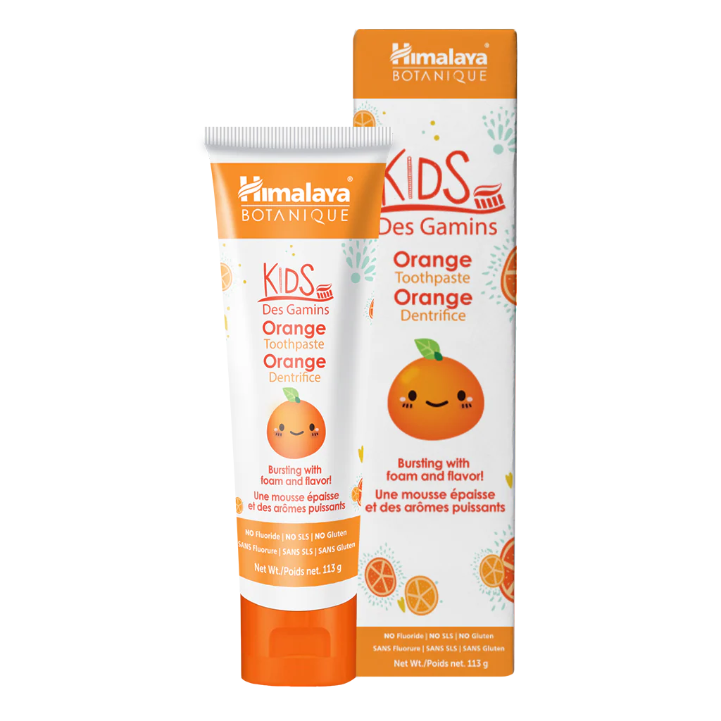 Botanique by Himalaya - Kids Toothpaste - Orange, 113 g