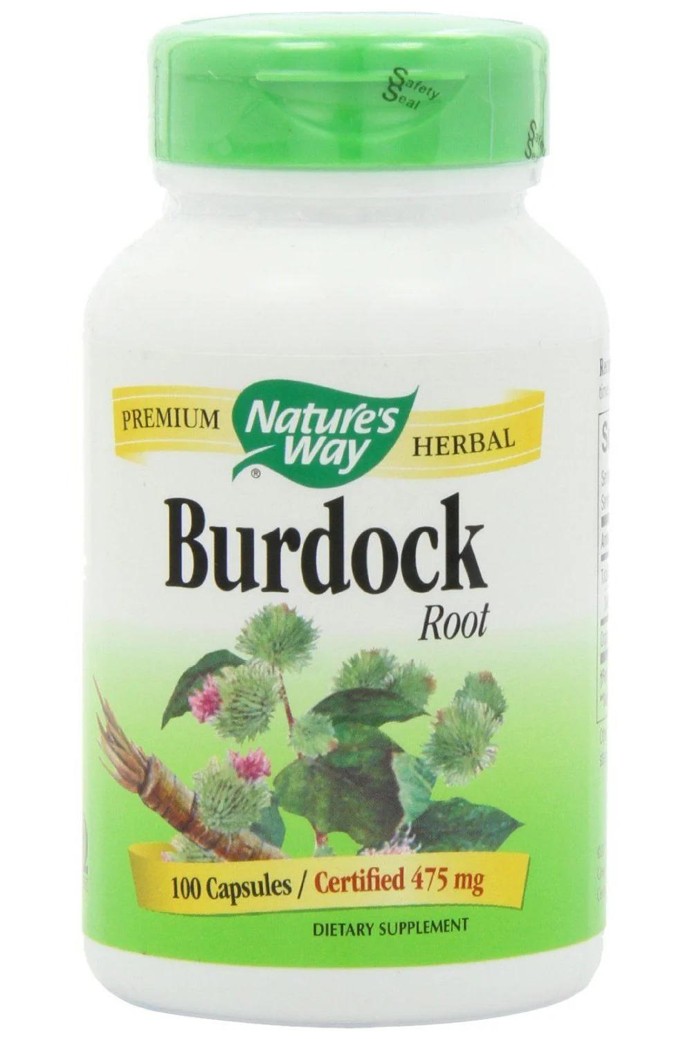 Nature's Way - Burdock Root, 100 tablets - Image 2