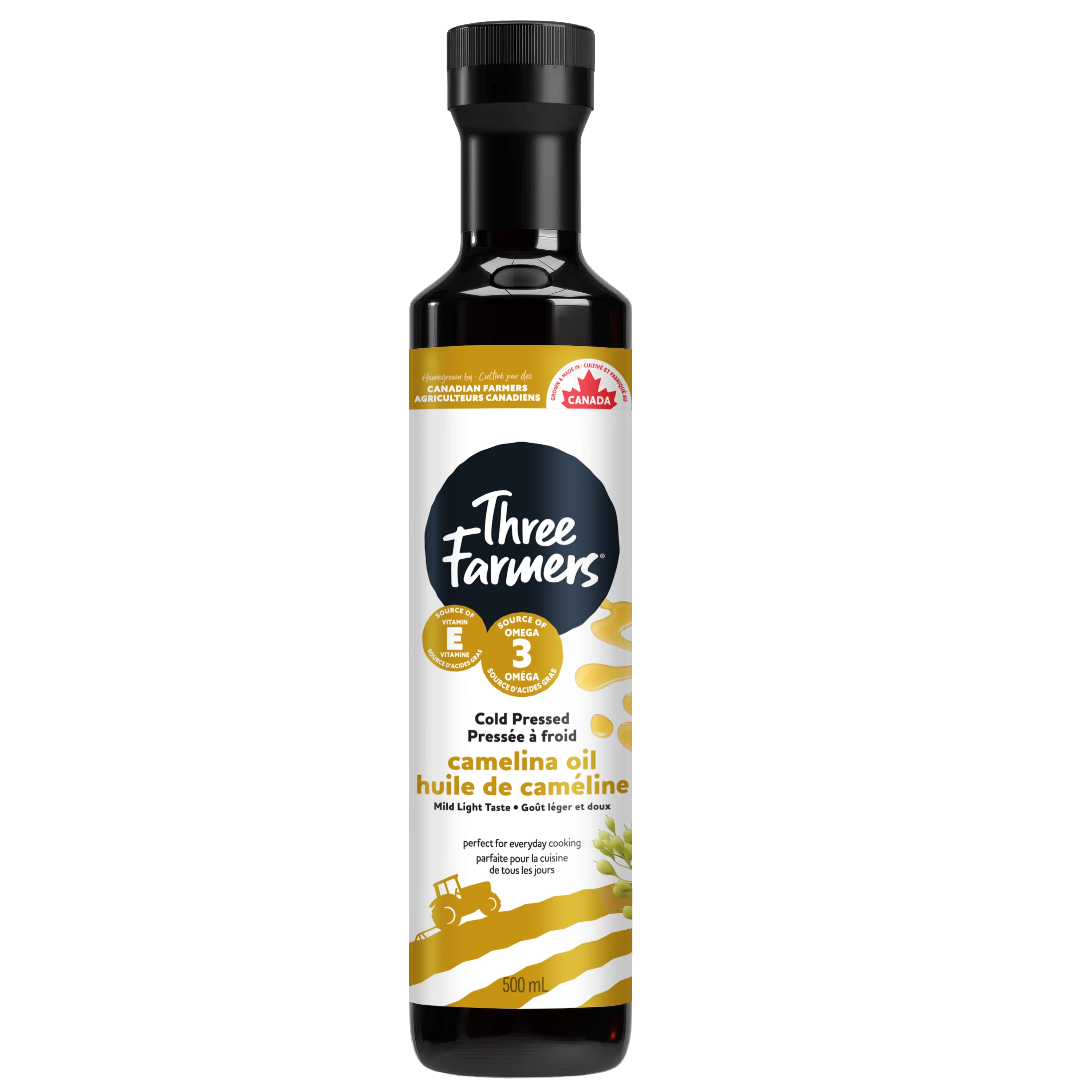 Three Farmers - Camelina Oil, 500 mL