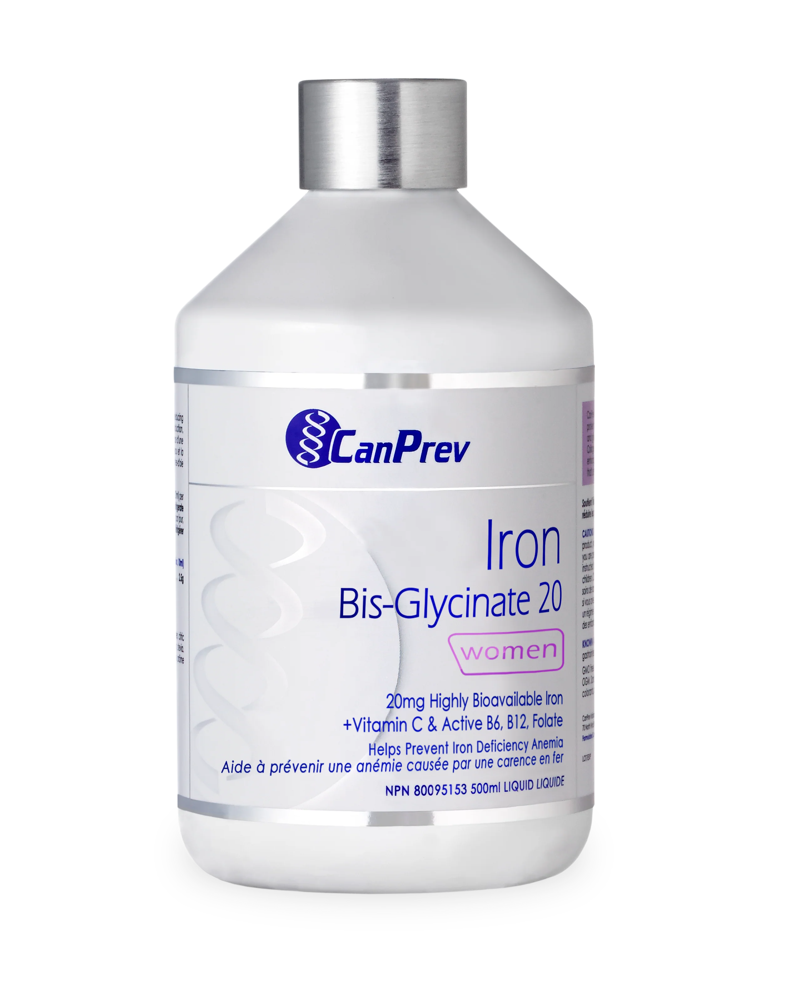 CanPrev - Iron Bis-Glycinate 20 - Liquid, 500ml