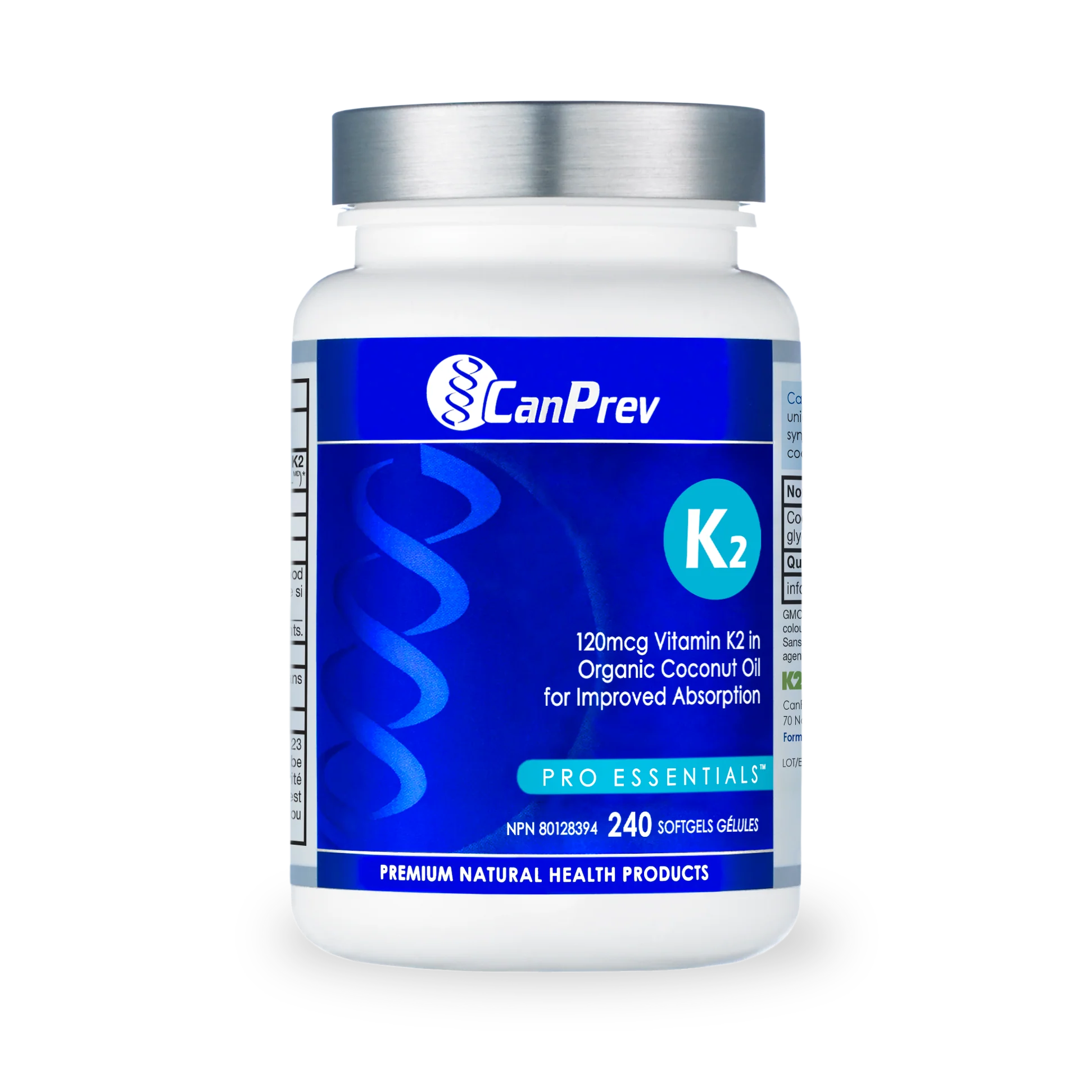 CanPrev - K2, 240 Softgels