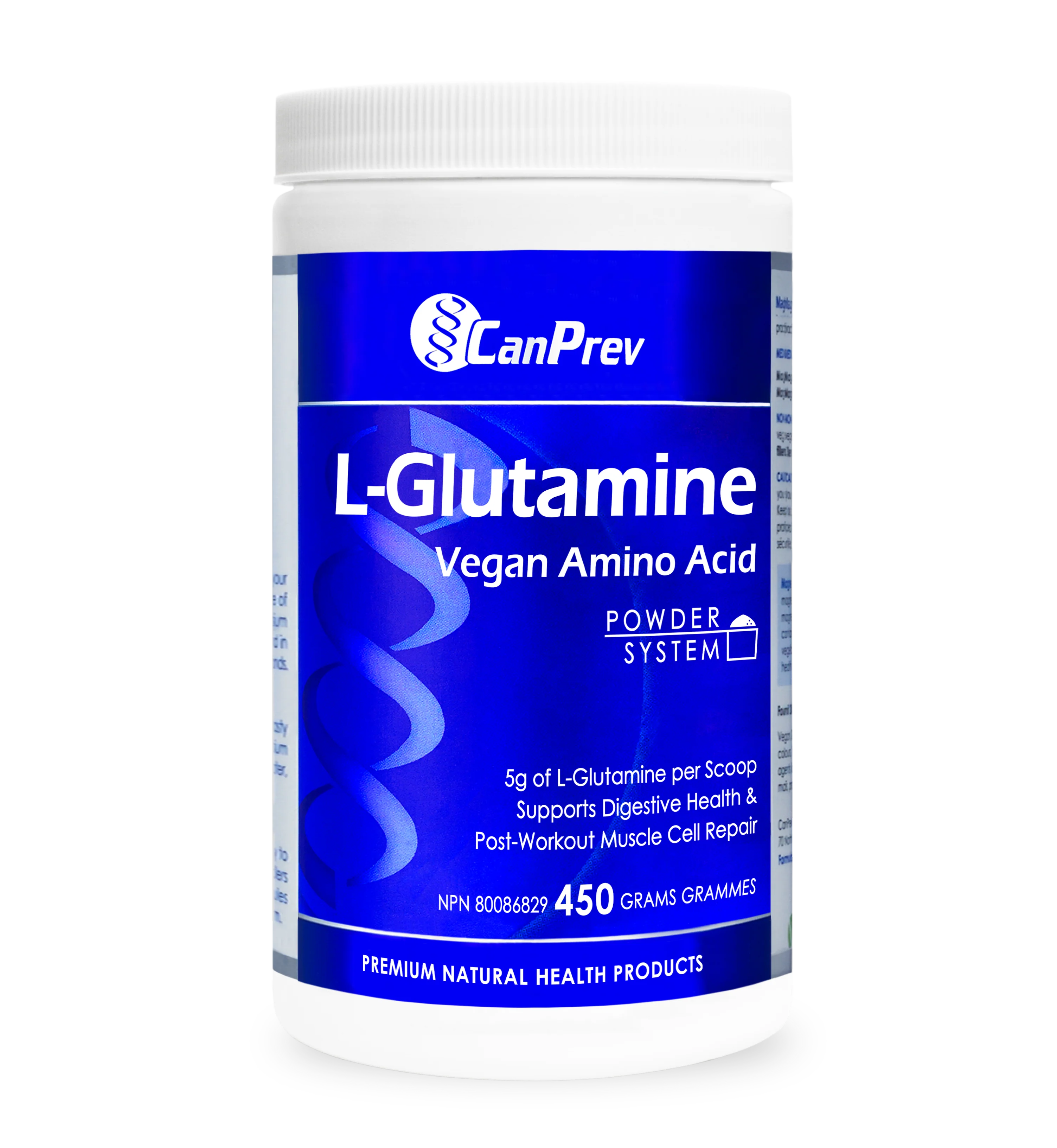 CanPrev - L-Glutamine Vegan Amino Acid, 450g