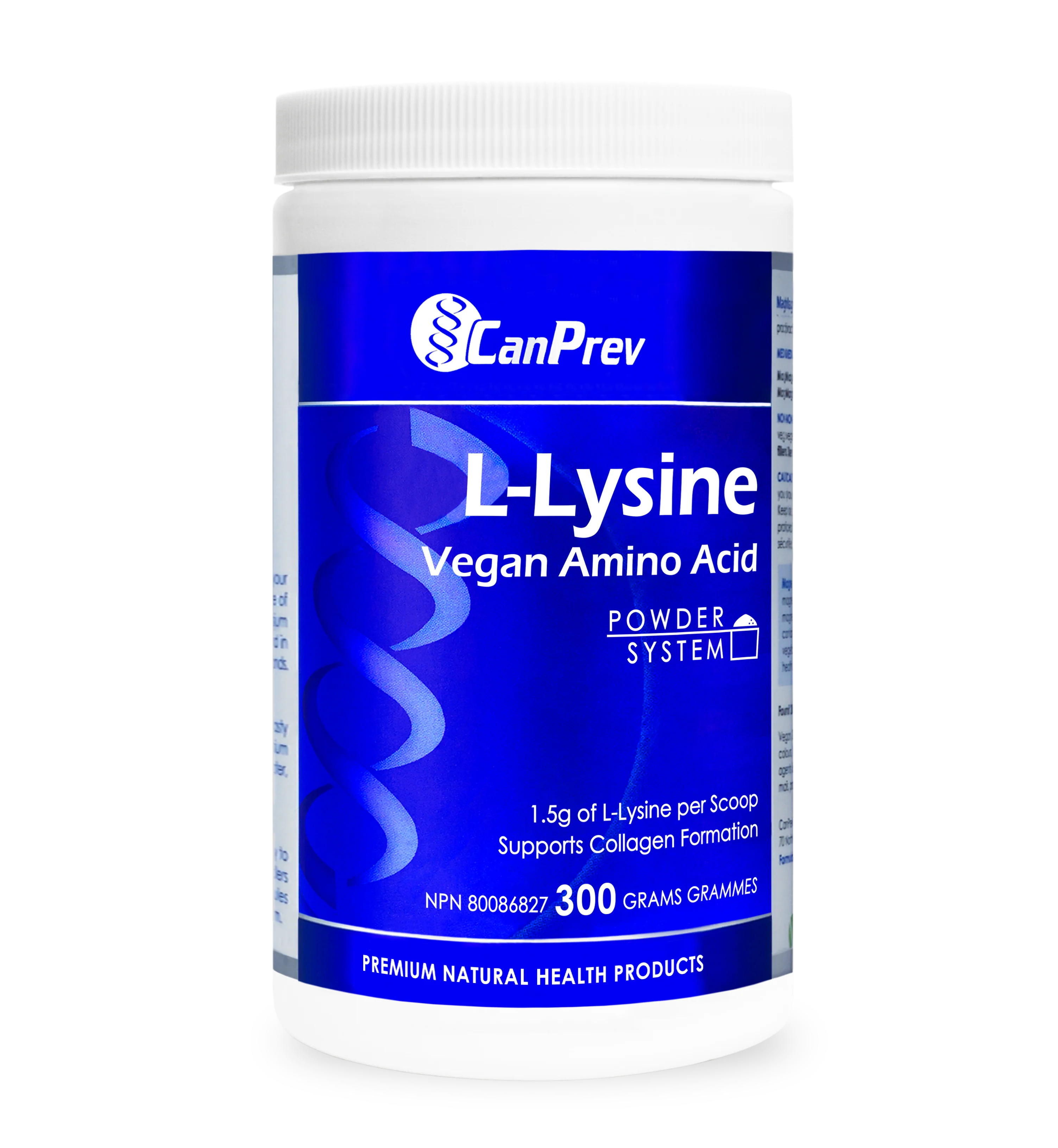 CanPrev - L-Lysine Vegan Amino Acid, 300g