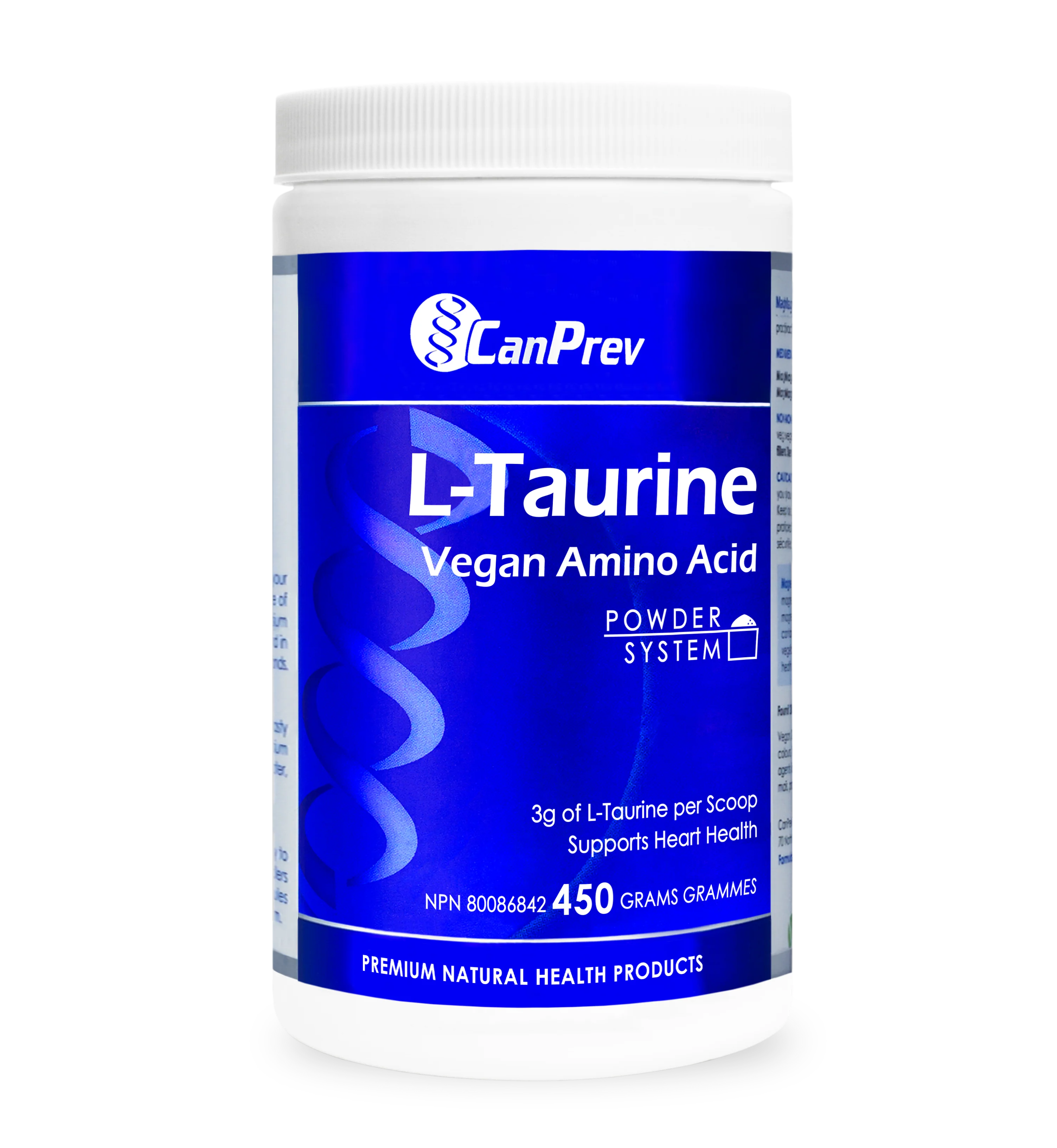 CanPrev - L-Taurine Vegan Amino Acid, 450g