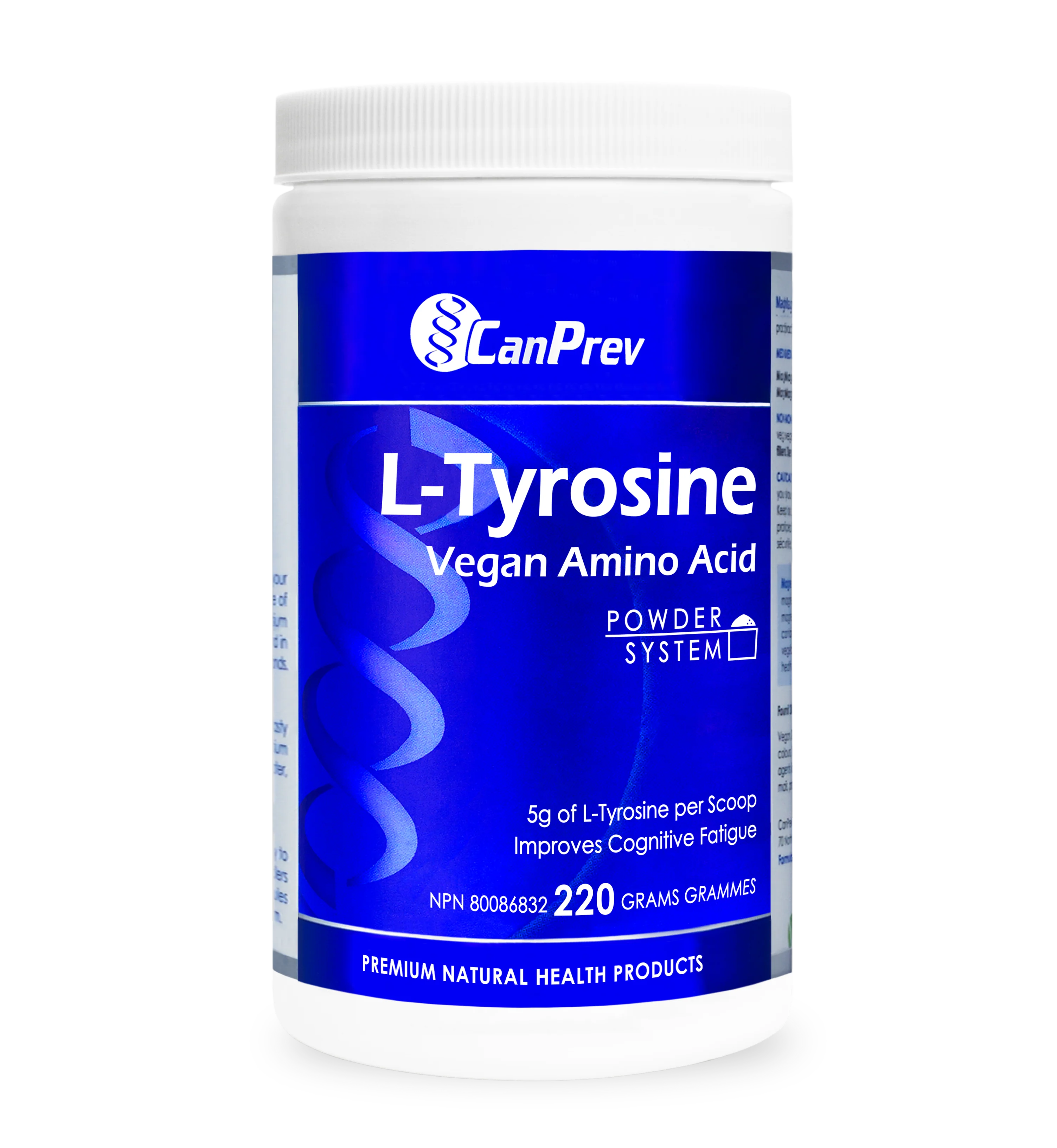 CanPrev - L-Tyrosine Vegan Amino Acid, 220g