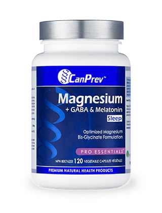 CanPrev - Mag+gaba & Melatonin For Sleep - 120 Capsules