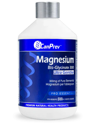 CanPrev - Magnesium Bis-Glycinate 300 Ultra Gentle (Liquid)
