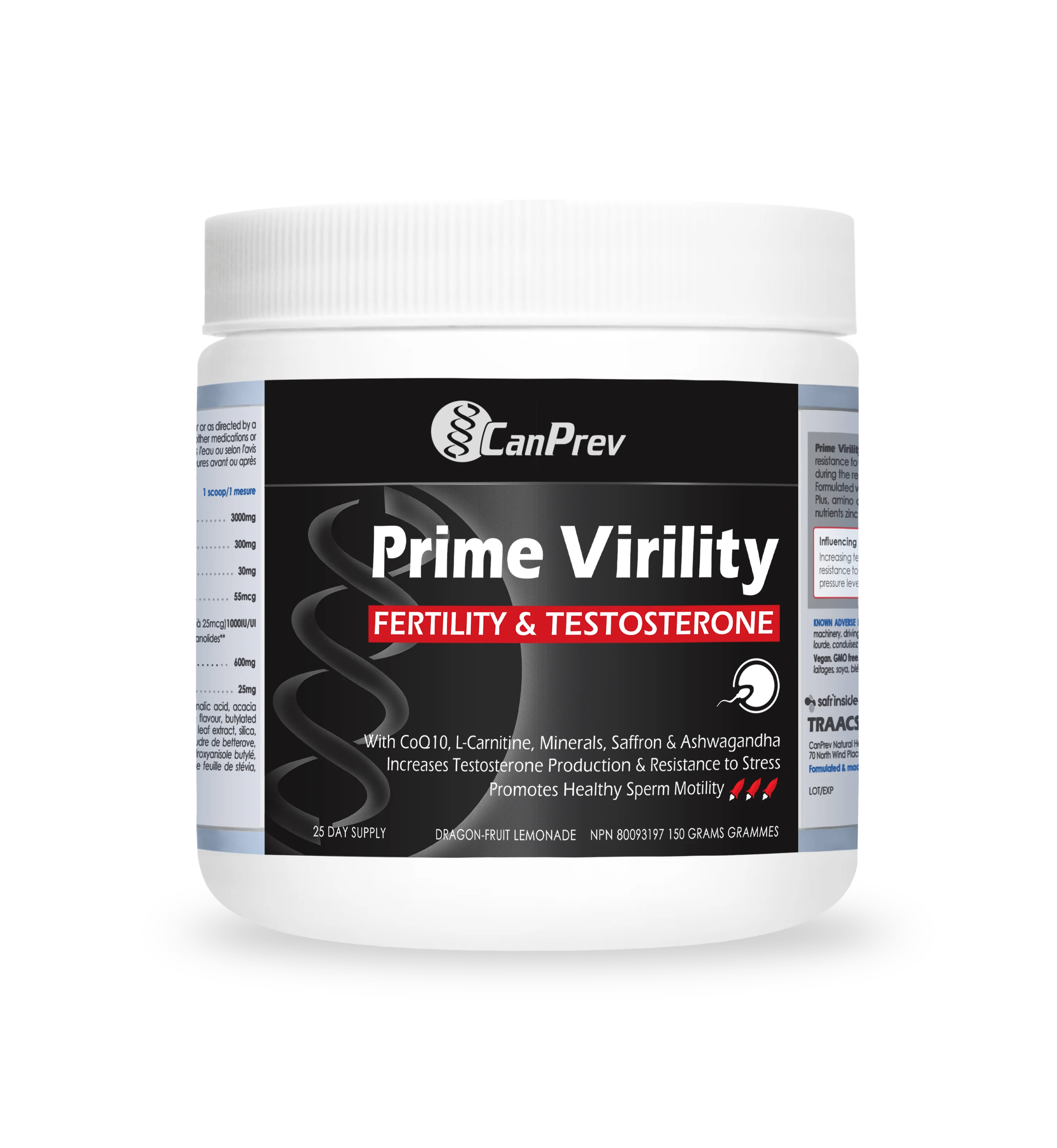 CanPrev - Prime Virility Fertility & Testo, 150 g