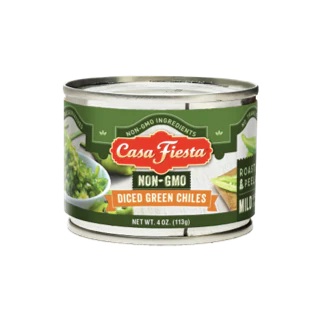 Casa Fiesta - Diced Green Chilies - Mild - 113 g