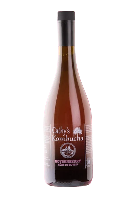 Cathy's Kombucha - Boysenberry, 750 mL